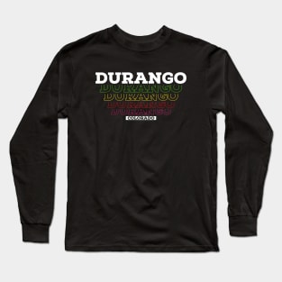 I Love Durango Colorado USA Vintage Long Sleeve T-Shirt